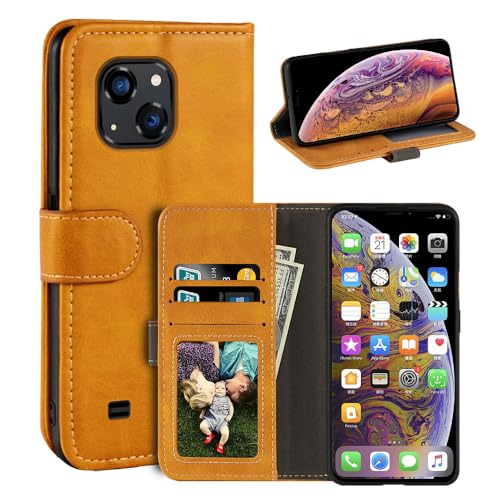 Schutzhülle geeignet für Oukitel WP32, magnetisches PU-Leder, Brieftaschen-Stil, Business-Handyhülle, modische Klapphülle mit Kartenfach und Ständer, für Oukitel WP32 Pro 15,1 cm (6 Zoll) von OAGELIM