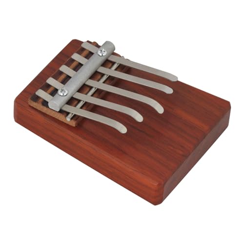 Tragbares 5-Tasten Kalimba Klavier Aus Akazienholz Fingerklavier Daumenklavier Musikinstrument Geschenk Für Kinder Und Erwachsene von OAJABBGE