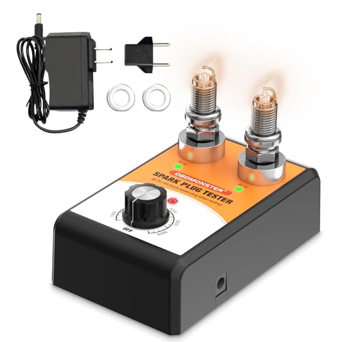 Zündkerzen Tester Auto Zündungsprüfer zündfunkentester mit Doppeltes Loch Test Kfz-Diagnosescanner 0 bis 6000RPM Einstellbare Arbeitsfrequenz Auto Motorrad Spark Tester Tool für 12V Benzin Fahrzeuge Zündkerzen Tester Auto Zündungsprüfer zündfunkentester mit Doppeltes Loch Test Kfz-Diagnosescanner 0 bis 6000RPM Einstellbare Arbeitsfrequenz Auto Motorrad Spark Tester Tool für 12V Benzin Fahrzeuge von OBDMONSTER