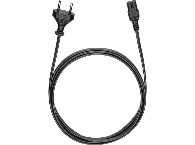OEHLBACH Netzkabel mit Euro-Flachstecker Powercord C 7, Kabel, 1,5 m von OEHLBACH