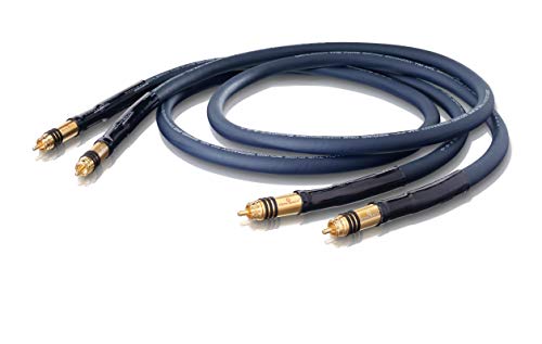 OEHLBACH Series 1 - High End Stereo Audio-Cinch Kabel Set - Made in Germany, Mehrfachschirmung, symetrischer Kabelaufbau, HPOCC Kupfer - 2 x 1,75m - blau OEHLBACH Series 1 - High End Stereo Audio-Cinch Kabel Set - Made in Germany, Mehrfachschirmung, symetrischer Kabelaufbau, HPOCC Kupfer - 2 x 1,75m - blau von OEHLBACH
