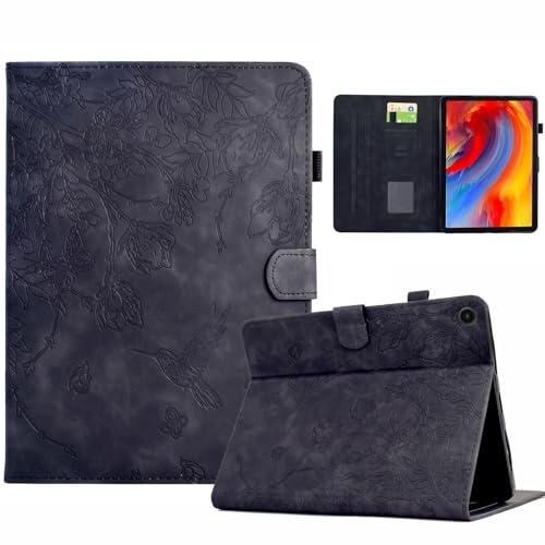 Tablet PC Tasche, Hülle Compatible with Kindle Fire HD 8 2016/2017/2018 Release & Fire HD 8 7th/8th Generationwith Case with Auto Sleep Wake, Slim Premium Leather Business Folio Stand Cover Multiple V von OEJROSKJ