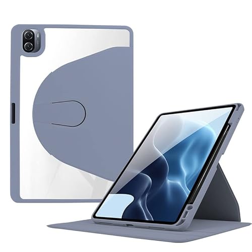 Tablet PC Tasche, Hülle Hülle kompatibel mit Xiaomi Mi Pad 5/MiPad 5 Pro 2021, um 360 ° drehbarer Ständer, Smart-Tablet-Abdeckung, harte PC-Rückenschale, schlanke Hülle, Hartschalen-Folio-Hülle, Auto- von OEJROSKJ