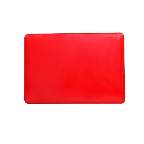 Tablet PC Tasche, Hülle Transparente Laptop-Hülle, kompatibel mit MacBook Air 11 Zoll Version (A1370/A1465), schlanke Hartschalen-Hülle(Red) von OEJROSKJ