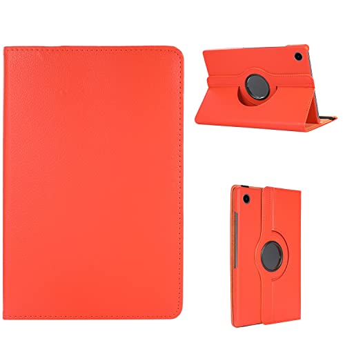 Tablet PC Tasche, Hülle Compatible with Samsung Galaxy Tab A8 10.5 (x200 / x205) Tablet-Gehäuse Leichter Multi-Winkel-Stand-Cover Pu. Lederrücker-Cover-Protektor-Ganzkörper-robuste stoßfeste Tasche-Ta von OEJROSKJ