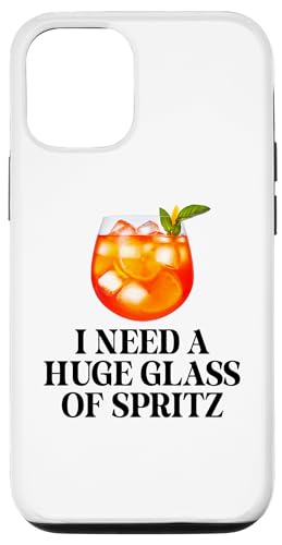 Hülle für iPhone 14 Pro I NEED A HUGE GLASS OF SPRITZ X Aperöchen Spritz Collection von OFFICIAL SPRITZ CLUB COLLECTION SHOP