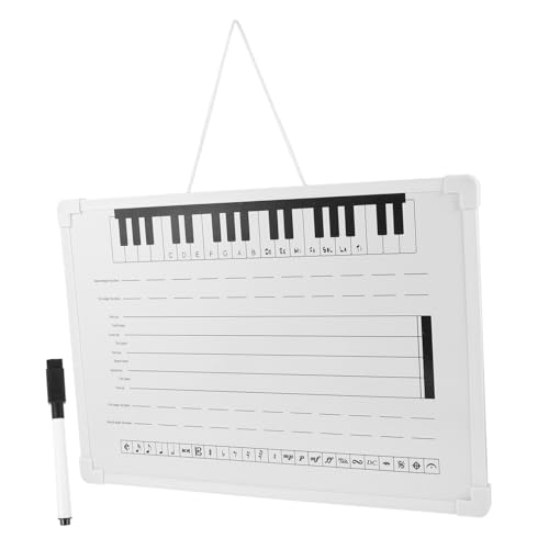 OFFSCH 1 Satz Whiteboard Für Mitarbeiter Lapboards Für Mitarbeiter Trockenlöschtafel Für Mitarbeiter Whiteboard Schreiben Whiteboard-aufkleber Lehrtafel Löschbare Tafel Notentafel Plastik von OFFSCH