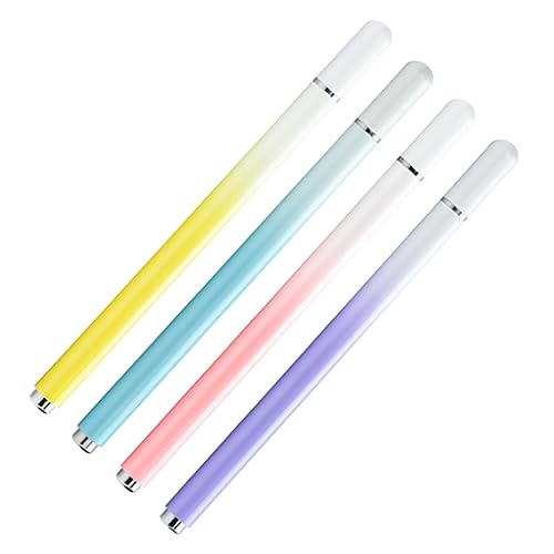 OFFSCH 4 Stück Stift schreibkladde Tablet zubehör Play Pen Pastel pens Handy zubehör fingerhalter touchpen Stylus Tablet Accessories handystiffte Zeichentablett Bildschirm Tablette Metall von OFFSCH