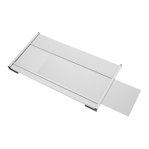 OFFSCH Namensschild Blanko Aluminium Namensschildhalter Für Bürotüren Wandschilder Kabinen Namensschild Namensschildhalter Für Wand Bürotür Namensschild von OFFSCH