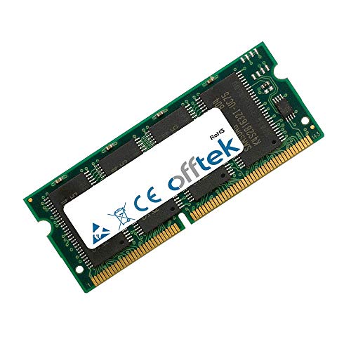 OFFTEK 128MB Ersatz Arbeitsspeicher RAM Memory für Toshiba Satellite Pro 4320CD/DVD (PC100) Laptop-Speicher von OFFTEK