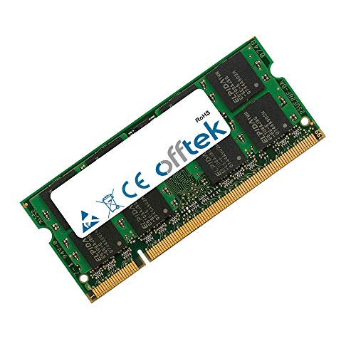 OFFTEK 1GB Ersatz Arbeitsspeicher RAM Memory für Toshiba Satellite C655-S5132 (DDR2-5300) Laptop-Speicher von OFFTEK