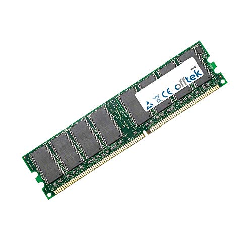 OFFTEK 256MB Ersatz Arbeitsspeicher RAM Memory für SOTEC PC Station GX800 (Athlon64 X2 4800+/2.4G) (PC3200 - Non-ECC) Desktop-Speicher von OFFTEK