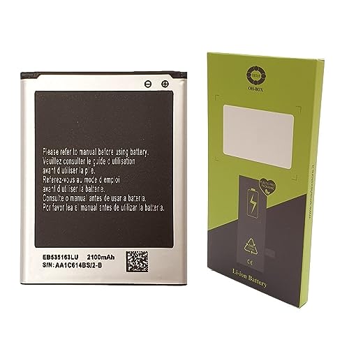 OH-BOX® Akku kompatibel mit Samsung EB535163LU Grand NEO, Grand NEO Plus (GTi9060/GTI9061) von OH-BOX