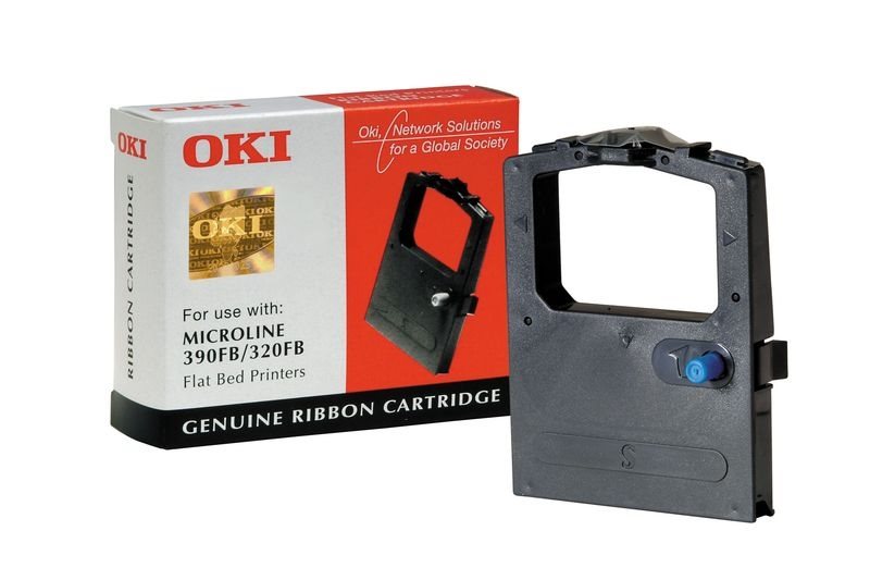 Original Farbband für OKI ML-390 schwarz -09002310 von OKI
