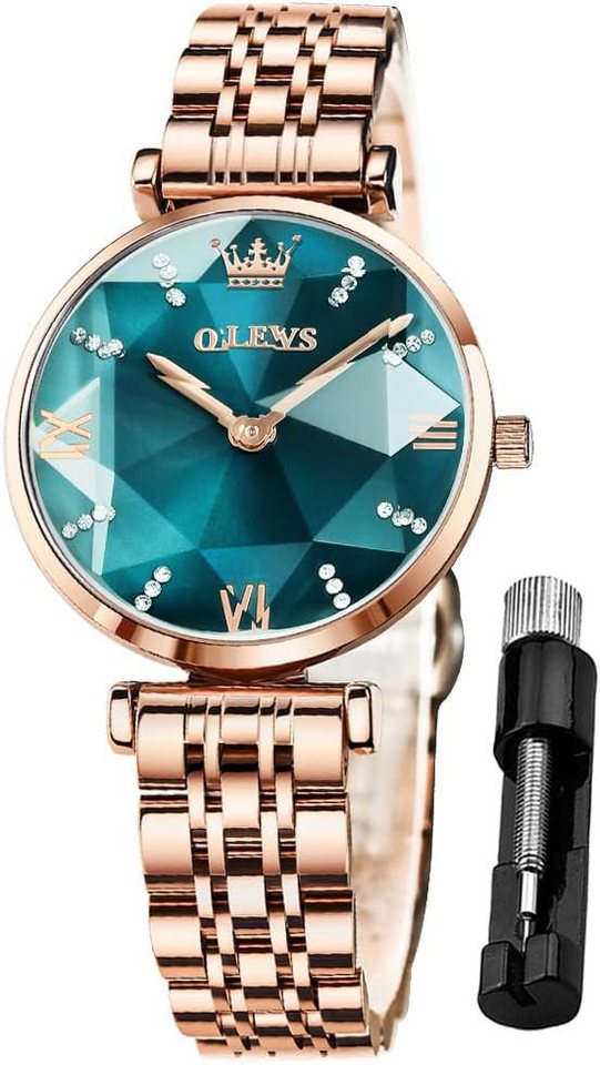 OLEVS Japanische Quarzwerke Watch, mit Exquisite Eleganz Design, Präzision und zeitlose Schönheit vereint von OLEVS