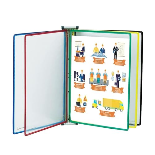 OLSDXAWQ, 10 Display-Taschen, A4-Poster-Flip-Book-Display-Regal, Desktop-Flip-Display-Ordner, for die Aufbewahrung von A4-Dokumenten im Büro/Lager00 OLSDXAWQ, 10 Display-Taschen, A4-Poster-Flip-Book-Display-Regal, Desktop-Flip-Display-Ordner, for die Aufbewahrung von A4-Dokumenten im Büro/Lager00 von OLSDXAWQ