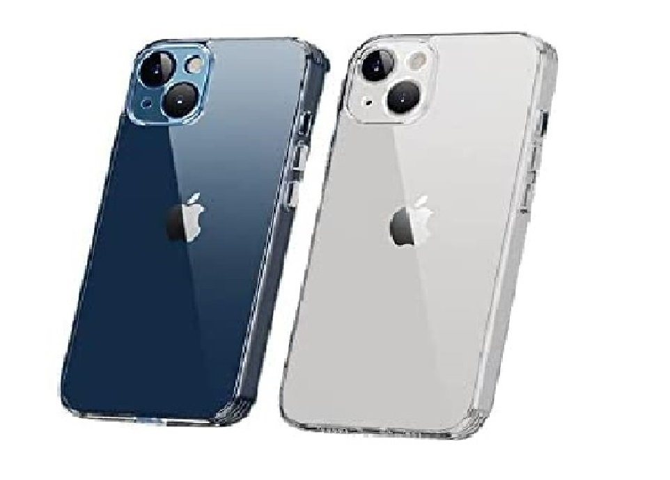 OLi Handyhülle Transparente Silikon Hülle für iPhone 14 Plus 6.7 Zoll m Kamera Schutz 6,7 Zoll, mit Kamera Schutz von OLi