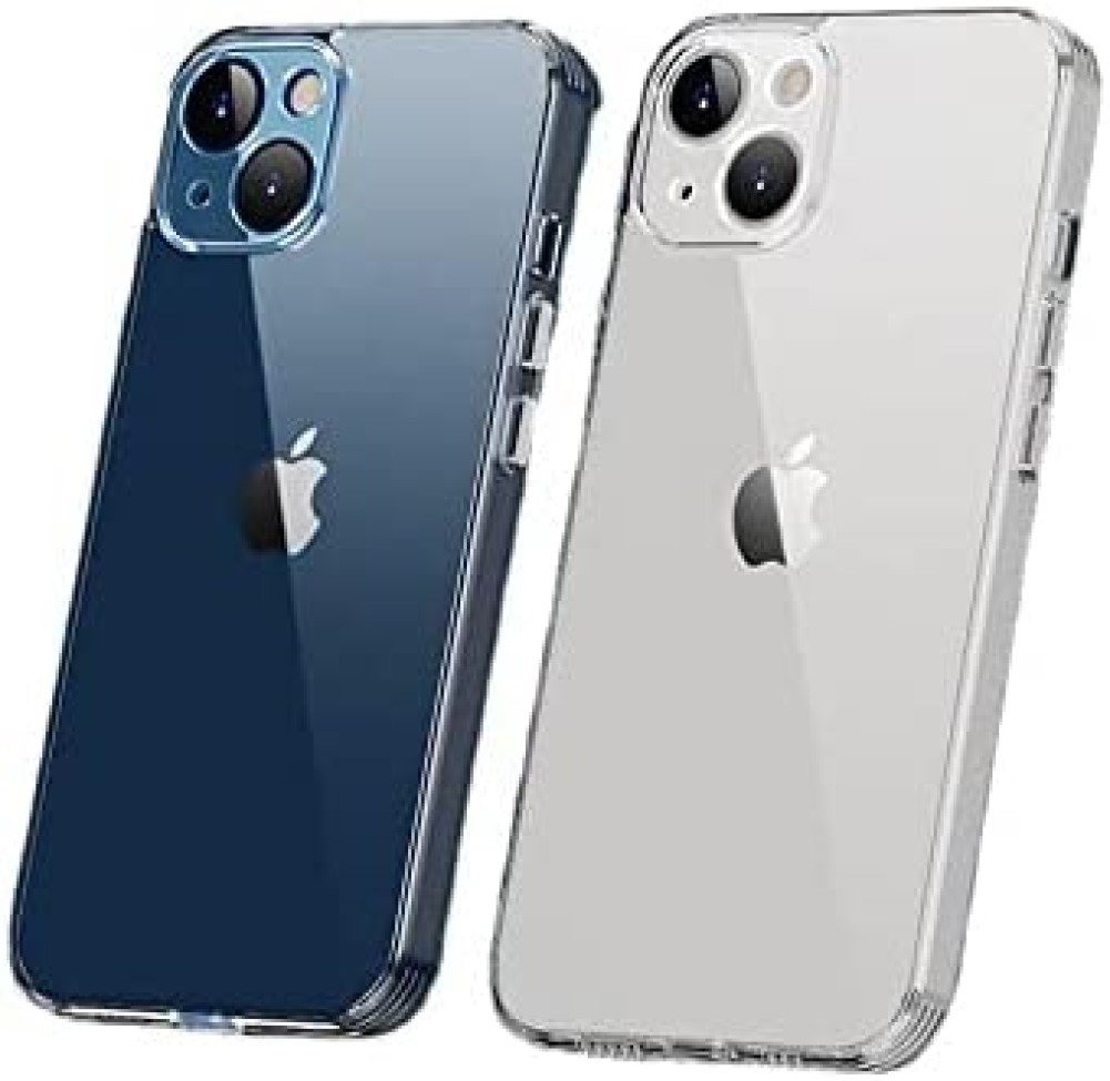 OLi Handyhülle Transparente Silikon Hülle für iPhone 14 Plus 6.7 Zoll m Kamera Schutz 6,7 Zoll, mit Kamera Schutz von OLi