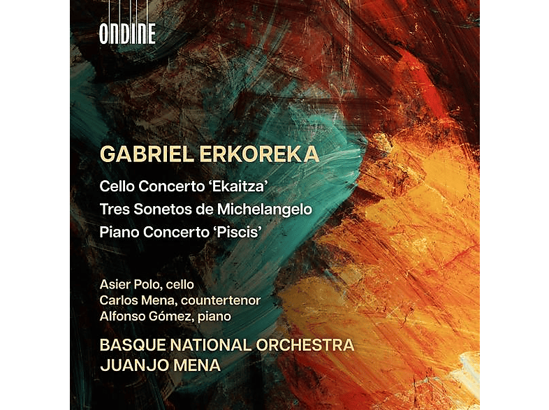 Polo/Mena/Gómez/Mena/Basque National Orchestra - Cello Concerto / Tres Sonetos de Michelangelo (CD) von ONDINE