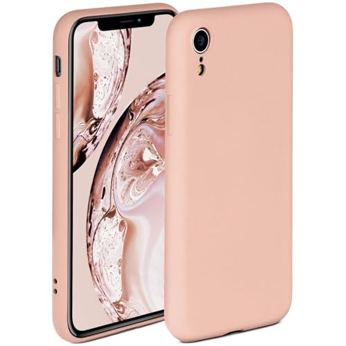 ONEFLOW Soft Case für Apple iPhone XR Hülle aus Silikon mit Kameraschutz, Silikonhülle mit erhöhtem Schutz fürs Display, Backcover Schutzhülle, weiche Handyhülle, Rosa von ONEFLOW