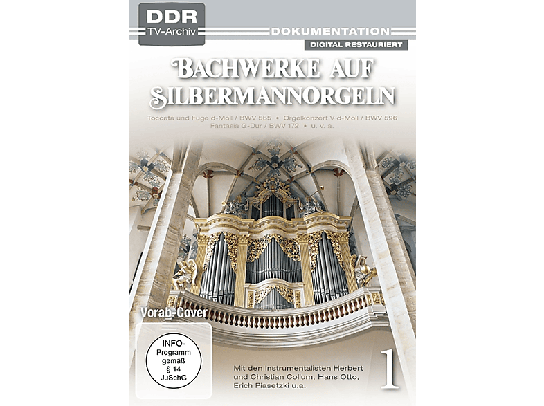 Bachwerke auf Silbermann-Orgeln, Vol. 1 DVD von ONEGATE