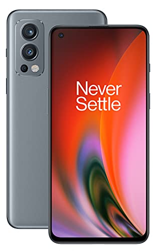 OnePlus Nord 2 5G (UK) – 8 GB RAM 128 GB SIM-freies Smartphone mit Dreifach-Kamera und 65 W Warp Charge – Grey Sierra [UK-Version] von ONEPLUS