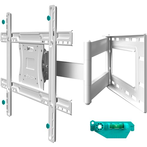 ONKRON TV Wandhalterung schwenkbar für 40-75 Zoll TVs bis zu 68 kg, TV Wandhalterung ausziehbar, neigbar max VESA 600x400, Fernseher Halterung Wand/universal Fernsehhalterung Wand Weiß M7L-W ONKRON TV Wandhalterung schwenkbar für 40-75 Zoll TVs bis zu 68 kg, TV Wandhalterung ausziehbar, neigbar max VESA 600x400, Fernseher Halterung Wand/universal Fernsehhalterung Wand Weiß M7L-W von ONKRON