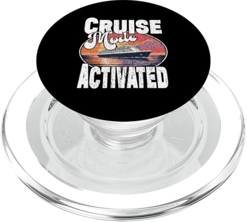 Cruise-Modus aktiviertes Kreuzfahrtschiff Reisen auf See Cruising PopSockets PopGrip für MagSafe von OORT 33 production