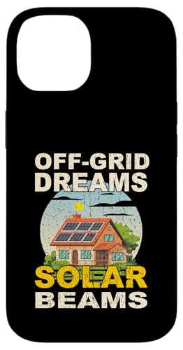 Hülle für iPhone 14 Off-GRID DREAMS SOLARSTRAHLEN Solarenergie netzunabhängiges Wohnen von OORT 33 production