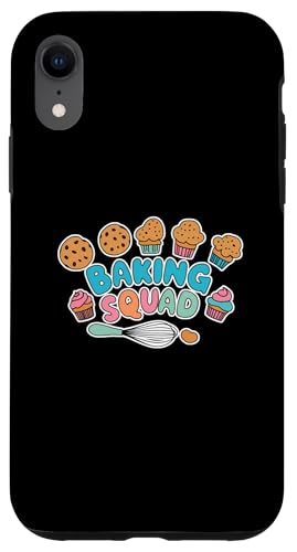 Hülle für iPhone XR BACKPLATZ Cute Hobby Baker Pro Bäckerei Cup Kuchen Brot von OORT 33 production