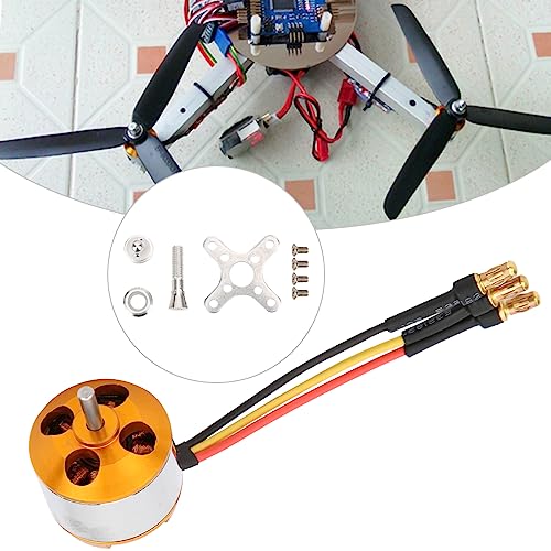 Bürstenloser Motor, Bürstenloser Motor und ESC, Bürstenloser Gleichstrommotor, Hochleistungsmotorteile, Professioneller A2212 Outrunner Bürstenlos für RC Quadcopter (1000KV) von OPPWONG