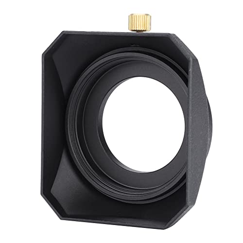 Gegenlichtblende, Gegenlichtblende, Gegenlichtblende aus Leichtem Kunststoff, Schwarz für DV-Camcorder (40.5MM) von OPPWONG