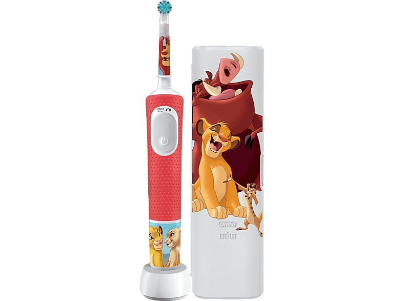 ORAL-B Pro Kids Elektrische Zahnbürste König der Löwen, Reinigungstechnologie: Oszillierend / Rotierend (2D) von ORAL-B