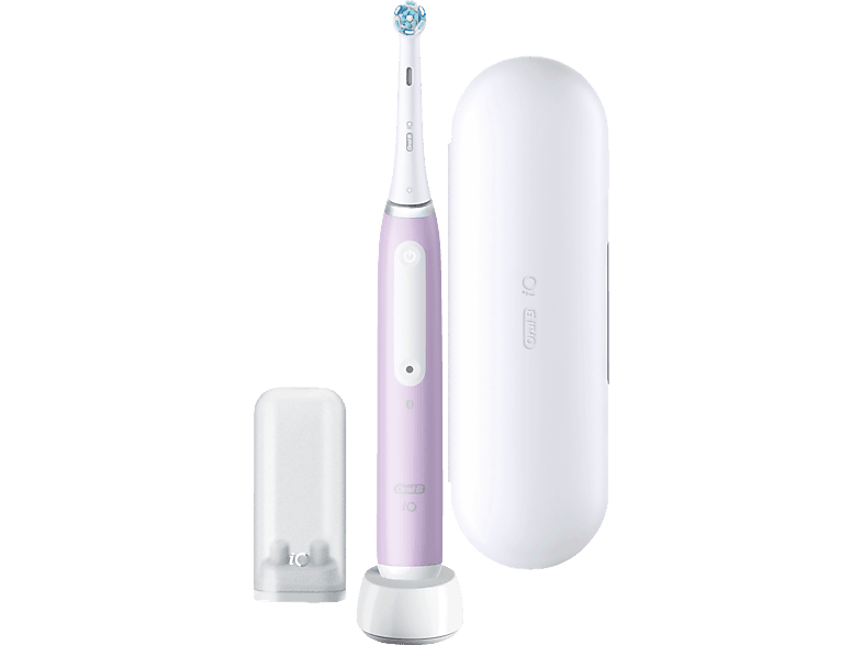 ORAL-B iO 4 mit Reiseetui Elektrische Zahnbürste Lavender, Reinigungstechnologie: Mikrovibrationen von ORAL-B