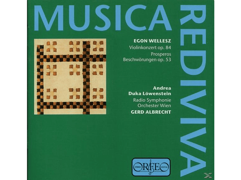 Andrea Duka Löwenstein, Radio Symphonie Orchester Wien - Violinkonzert op.84/Prosperos Beschwörungen (CD) von ORFEO