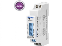 ORNO 1-Phasen-Elektrizitätszähler, 40A, MID, Impulsausgang, Hintergrundbeleuchtung, 1 Modul von ORNO