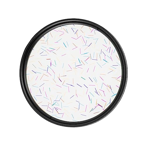 Filterlinse Bodenreiniger LED-Videoleuchte anamorphotische Linse Sieb Polarisator fotozubehör Fotografie zubehör ersatzfilter Replacement Filter Kameraobjektiv Kamerafilter Plastik OSALADI von OSALADI