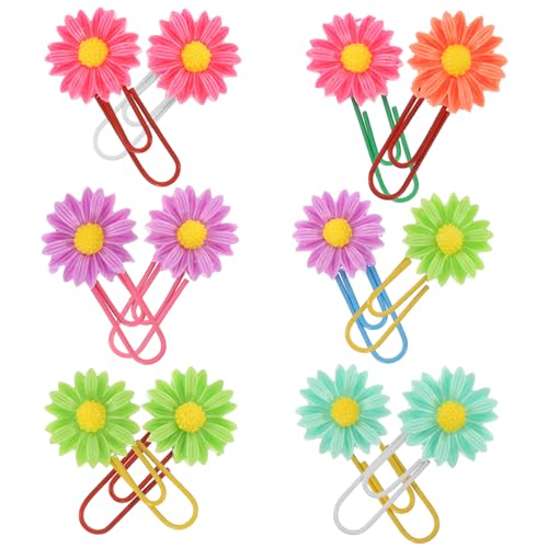 OSALADI 1 Satz Kleine Büroklammern Blumen Büroklammern Lesezeichen Markierungs Büroklammern Lesezeichen Blumen Büroklammern Blumen Büroklammern Für Sammelalben Kleine Metall 12 Stück OSALADI 1 Satz Kleine Büroklammern Blumen Büroklammern Lesezeichen Markierungs Büroklammern Lesezeichen Blumen Büroklammern Blumen Büroklammern Für Sammelalben Kleine Metall 12 Stück von OSALADI