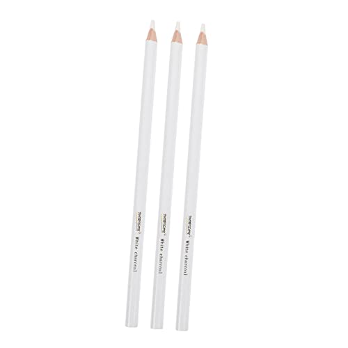 OSALADI 1 Satz Kohlestift Weiße Kohlekunst Weiße Buntstifte Bleistift Zum Zeichnen Von Kunst Kohlezeichnen Kohlezeichnung Stift Skizzieren Von Malwerkzeugen Kohle Malen Holz 3 Stück OSALADI 1 Satz Kohlestift Weiße Kohlekunst Weiße Buntstifte Bleistift Zum Zeichnen Von Kunst Kohlezeichnen Kohlezeichnung Stift Skizzieren Von Malwerkzeugen Kohle Malen Holz 3 Stück von OSALADI