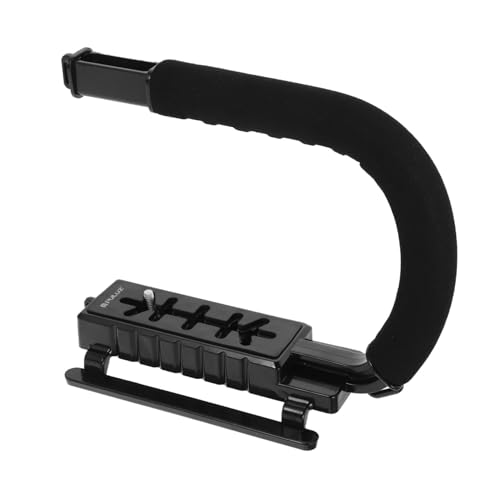 OSALADI 1stk U-förmiger Tragbarer Dv-c-Rahmen Platte Griff Kran Vize Monitor Handhaben Kickstand Für Stabilisator Clips Klemmhalterung Auto Ring Sperren Profi Mikrofon Kamera Abs Black von OSALADI