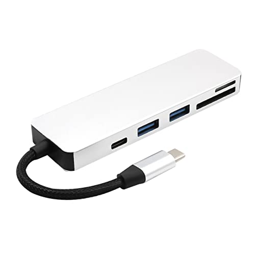 OSALADI 2St USB c hib Multi Tools Multi Werkzeug USB-Hub-Reader Typ C männlicher Nabenadapter zu USB USB-c zu USB- Adapter für USB USB-Adapter Multifunktion Kartenleser Type von OSALADI