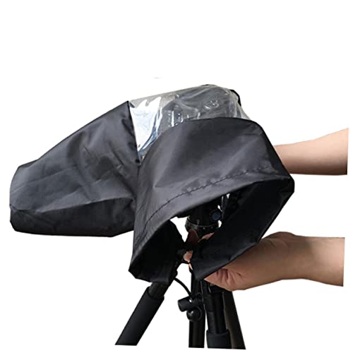 OSALADI DSLR Regenschutz Digitalkamera Regenmantel Regenmäntel Schießen Regenjacke Kamera im Freien Regenstiefelüberzüge Abdeckung kameraschutz Regenschutz für DSLR Kamera Black von OSALADI