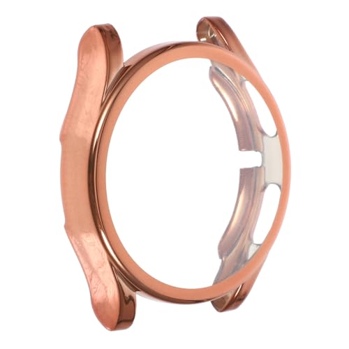 OSALADI Diamantgehäuse Uhrenschutz PC-Uhrenabdeckung Ultra-Uhr Band Schau dir Ultra an Smartwatch betrachten glitzerndes Cover ansehen Uhrengehäuse mit Kristalldekor PC-Galvanik Rose Gold von OSALADI