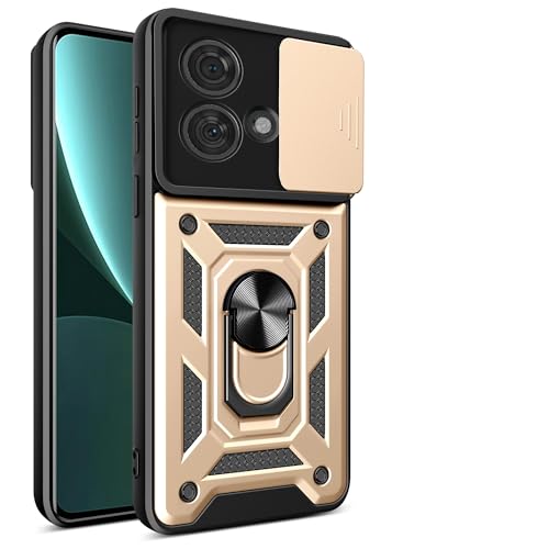 OSNCG Für Motorola Edge 40 Neo Hülle Kompatibel mit Motorola Edge 40 Neo Handyhülle GK-LO Golden von OSNCG