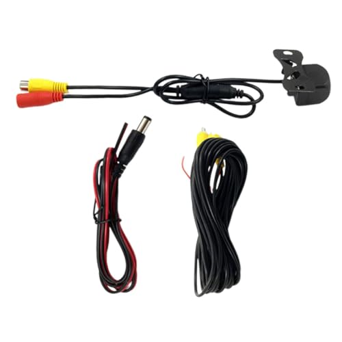 OSOLADY 1 Satz Rückfahrkamera Autokamera Monitor Auto-Rückfahrsensor Autospiegel Rückseite frontkamera Auto Rückwärtskamera Parküberwachungskamera Auto parken cam Parkkamera PVC Black von OSOLADY