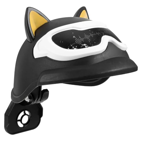 OSOLADY Handy Sonnenschutzhalterung Für Motorradhelm Multifunktional Mit Katzenohren Design Passend Für Elektrofahrräder Scooter Bietet Schutz OSOLADY Handy Sonnenschutzhalterung Für Motorradhelm Multifunktional Mit Katzenohren Design Passend Für Elektrofahrräder Scooter Bietet Schutz von OSOLADY