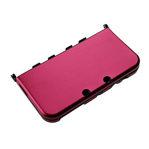 OSTENT Hard Aluminium Case Cover Hautschutz kompatibel für Nintendo New 3DS LL/XL Konsole - Farbe rot von OSTENT