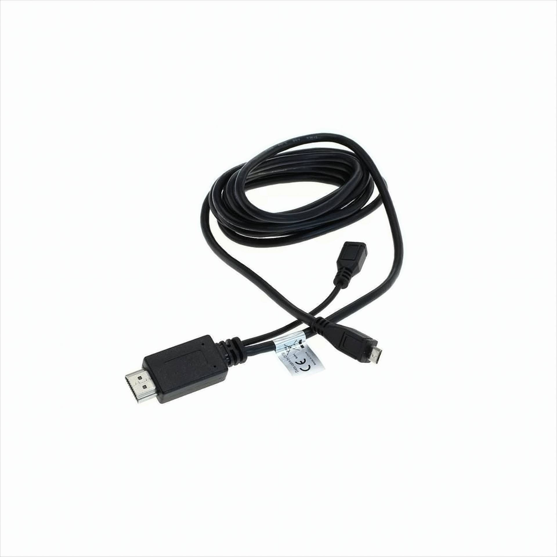 OTB HDMI-Adapterkabel kompatibel zu Samsung EIA2UHUN / HTC M490 - schwarz von OTB - Onni-Tec GmbH