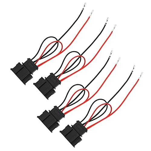 OTOTEC 4 Stück Lautsprecher-Adapter-Steckerkabel Ersatz kompatibel mit Seat Altea Kompatibel mit VW Kompatibel mit Skoda Autolautsprecher Kabelbaum Adapter Stecker von OTOTEC