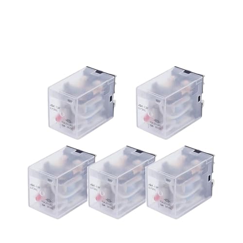 5Pcs Relay LY2NJ HH62P JQX-13F AC/DC 6V12V 24V 36V 48V 110V 220V Small relay 10A 8PIN Coil DPDT New frosted thick shell OTRYVBEHY(DC,24V) von OTRYVBEHY